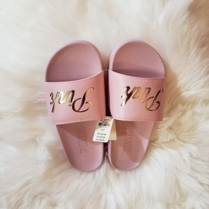 Pink Victoria secret sandals